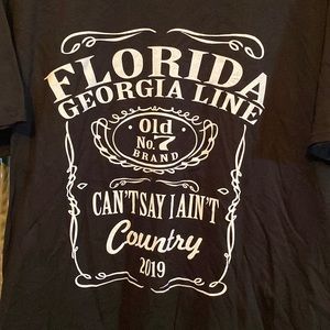 EUC concert shirt 2019 Florida Georgia Line XL